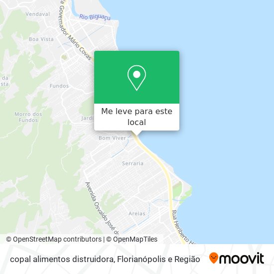 copal alimentos distruidora mapa