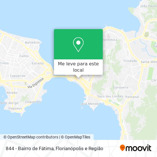 844 - Bairro de Fátima mapa