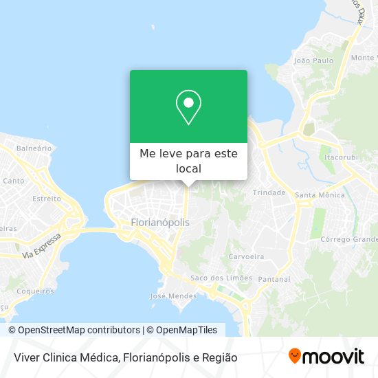Viver Clinica Médica mapa