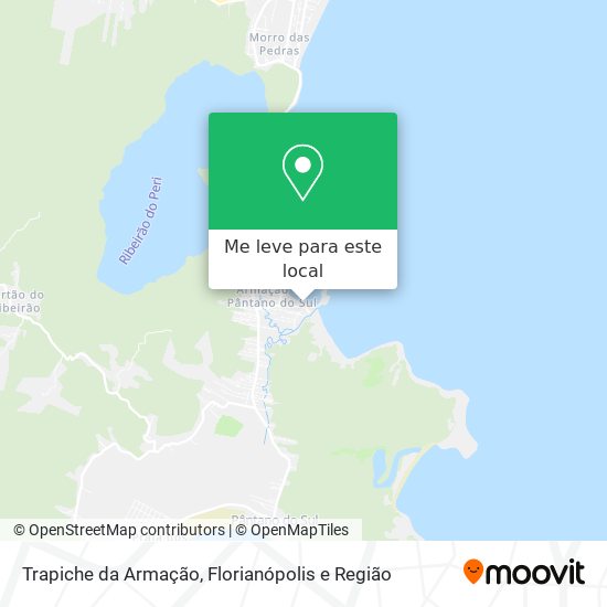 Trapiche da Armação mapa