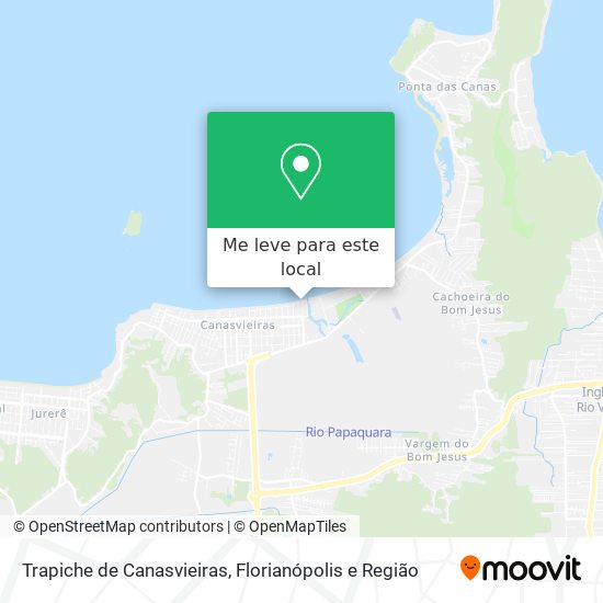 Trapiche de Canasvieiras mapa