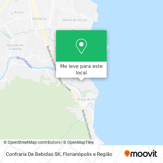 Confraria De Bebidas SK mapa