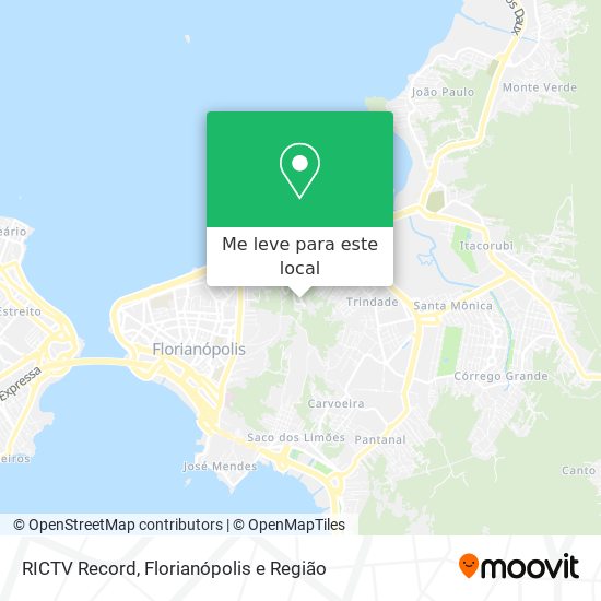 RICTV Record mapa