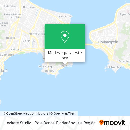 Levitate Studio - Pole Dance mapa