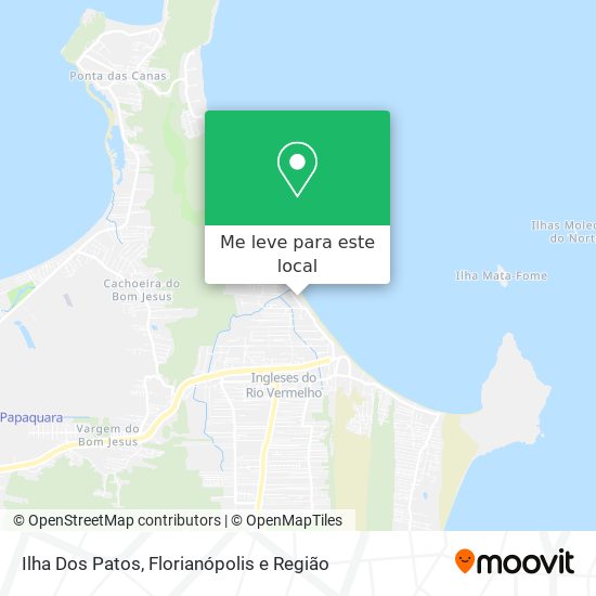 Ilha Dos Patos mapa