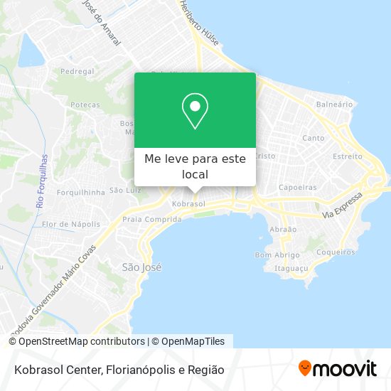Kobrasol Center mapa