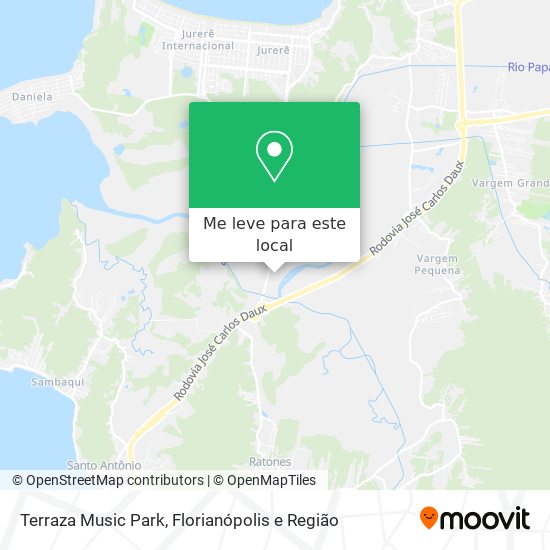 Terraza Music Park mapa