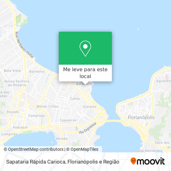 Sapataria Rápida Carioca mapa