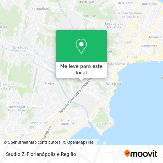 Studio Z mapa