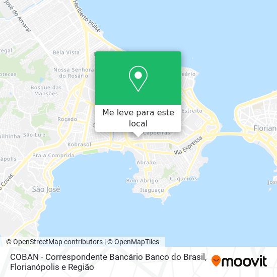 COBAN - Correspondente Bancário Banco do Brasil mapa