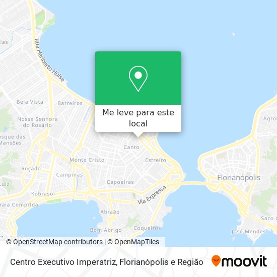 Centro Executivo Imperatriz mapa