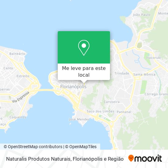 Naturalis Produtos Naturais mapa