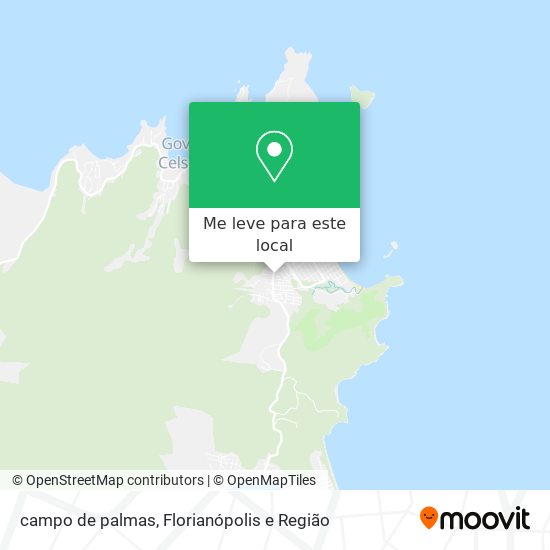 campo de palmas mapa
