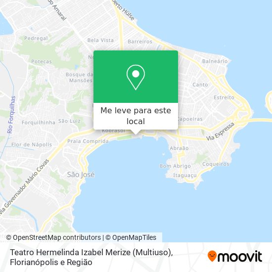Teatro Hermelinda Izabel Merize (Multiuso) mapa