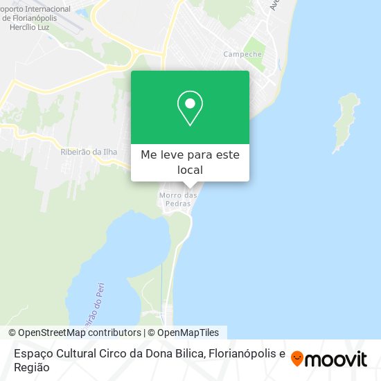 Espaço Cultural Circo da Dona Bilica mapa