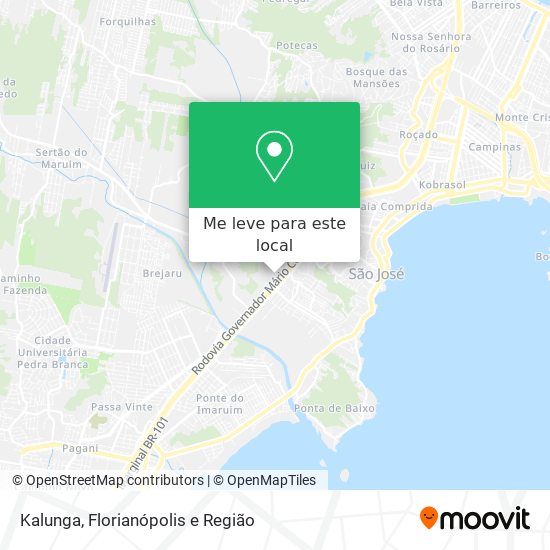 Kalunga mapa