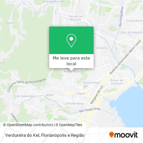 Verdureira do Kel mapa