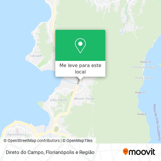 Direto do Campo mapa