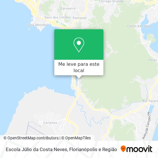 Escola Júlio da Costa Neves mapa