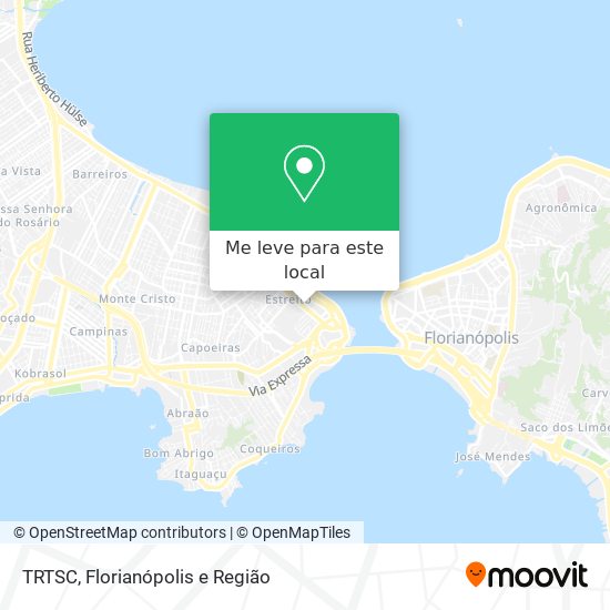 TRTSC mapa