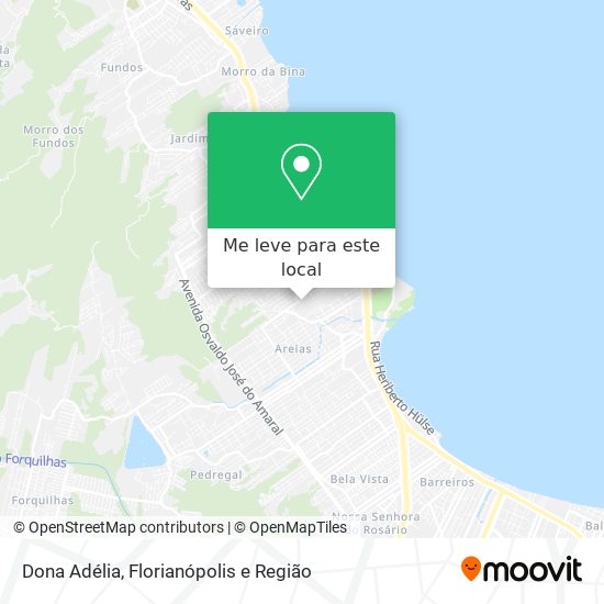 Dona Adélia mapa