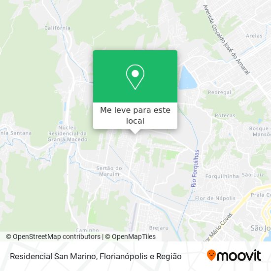 Residencial San Marino mapa
