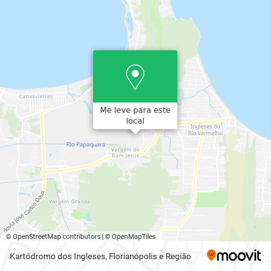 Kartódromo dos Ingleses mapa