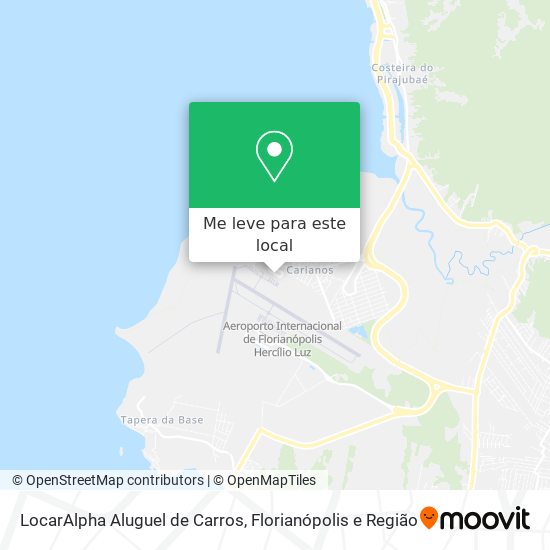 LocarAlpha Aluguel de Carros mapa