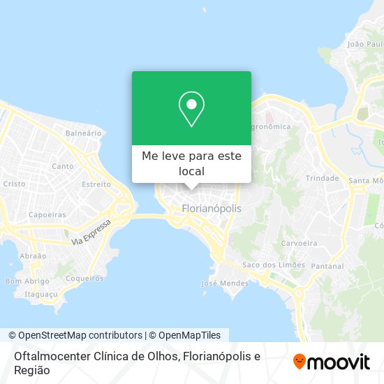 Oftalmocenter Clínica de Olhos mapa