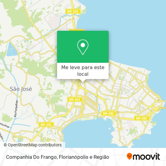 Companhia Do Frango mapa