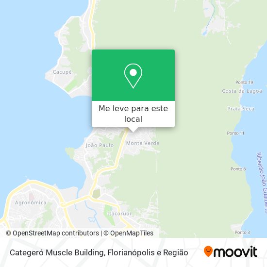 Categeró Muscle Building mapa