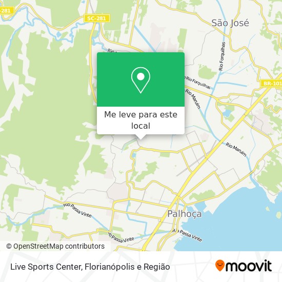 Live Sports Center mapa