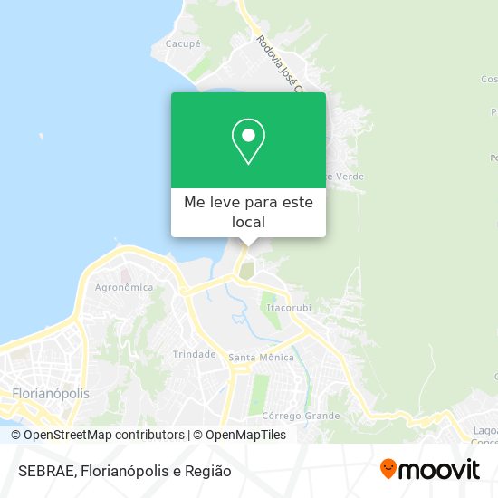 SEBRAE mapa