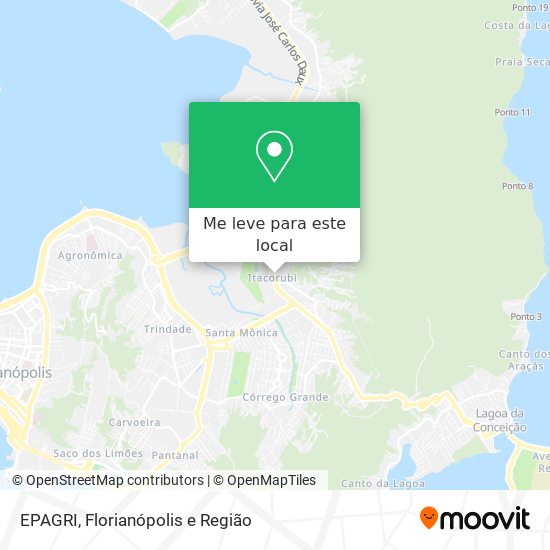 EPAGRI mapa