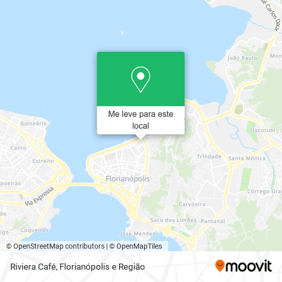 Riviera Café mapa