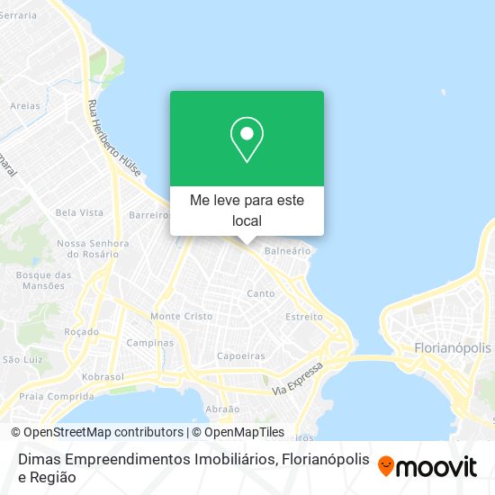 Dimas Empreendimentos Imobiliários mapa