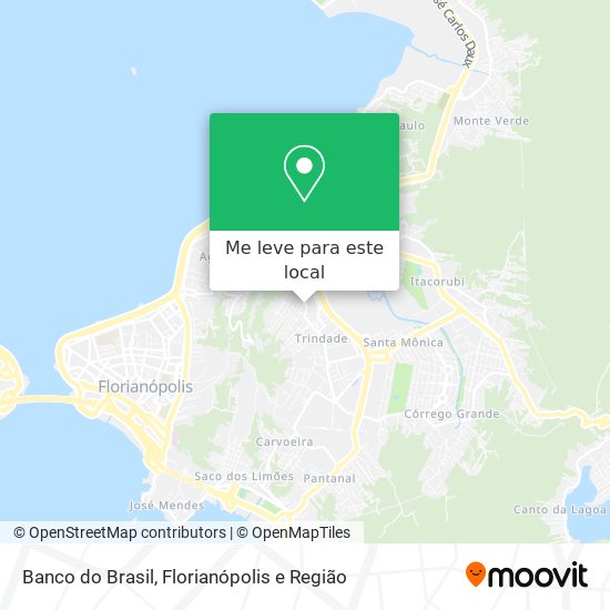 Banco do Brasil mapa