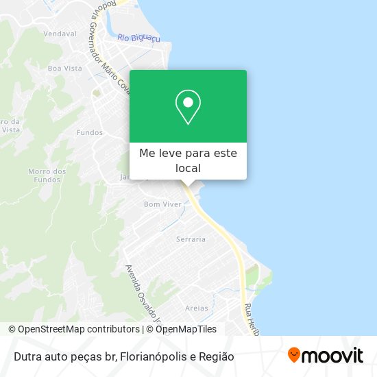 Dutra auto peças br mapa