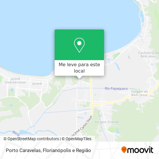 Porto Caravelas mapa