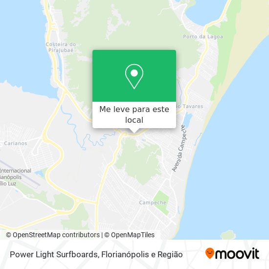 Power Light Surfboards mapa
