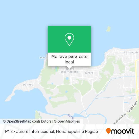P13 - Jurerê Internacional mapa