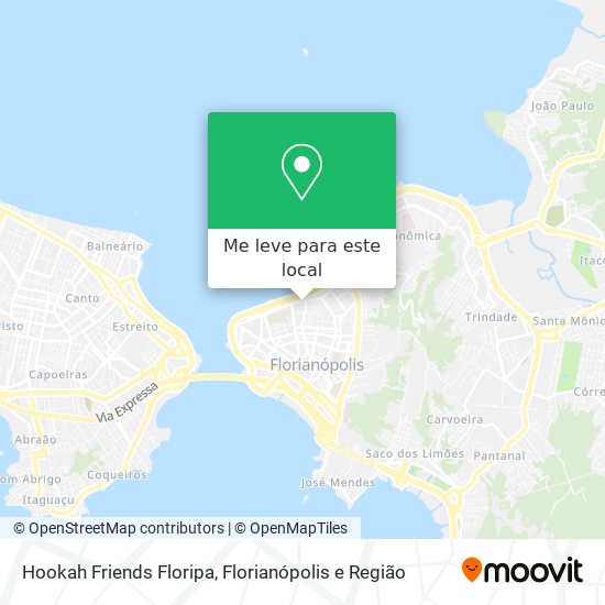 Hookah Friends Floripa mapa