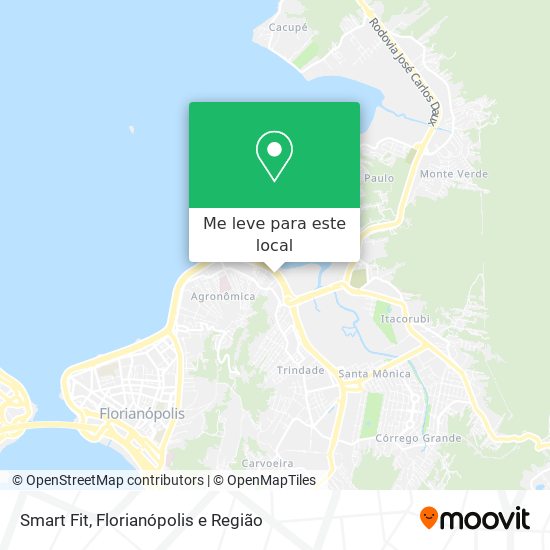 Smart Fit mapa