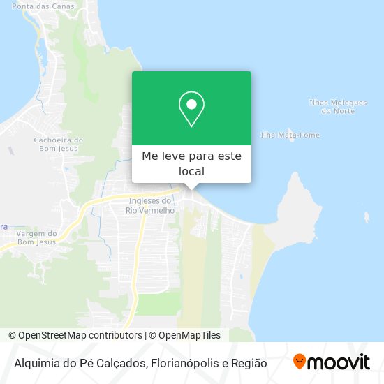 Alquimia do Pé Calçados mapa