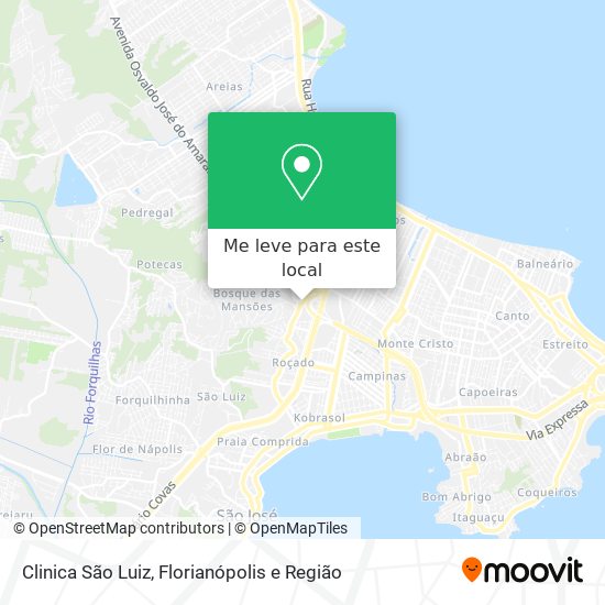 Clinica São Luiz mapa