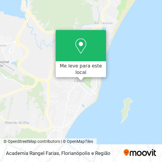Academia Rangel Farias mapa