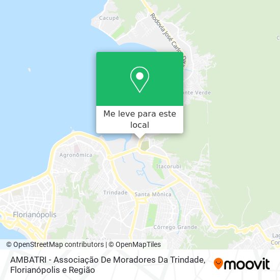 AMBATRI - Associação De Moradores Da Trindade mapa