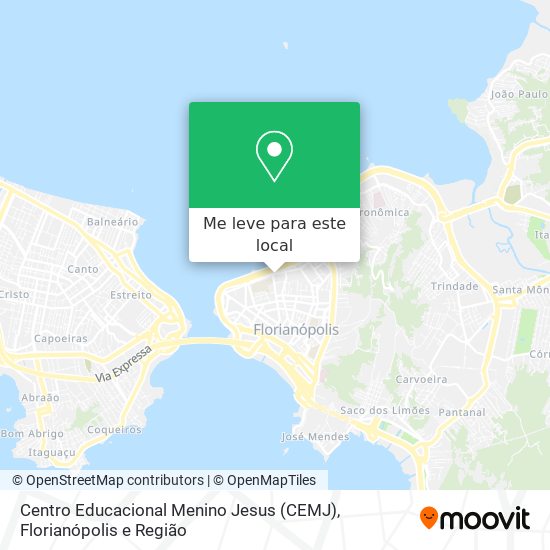 Centro Educacional Menino Jesus (CEMJ) mapa