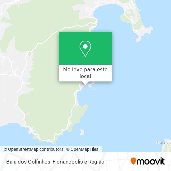 Baía dos Golfinhos mapa
