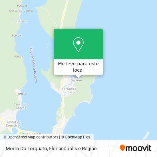 Morro Do Torquato mapa